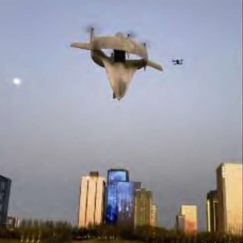 Giống UFO Gimbal Trung Quốc ra mắt drone hình thoi tương tự vật thể bay bí ẩn 3.png