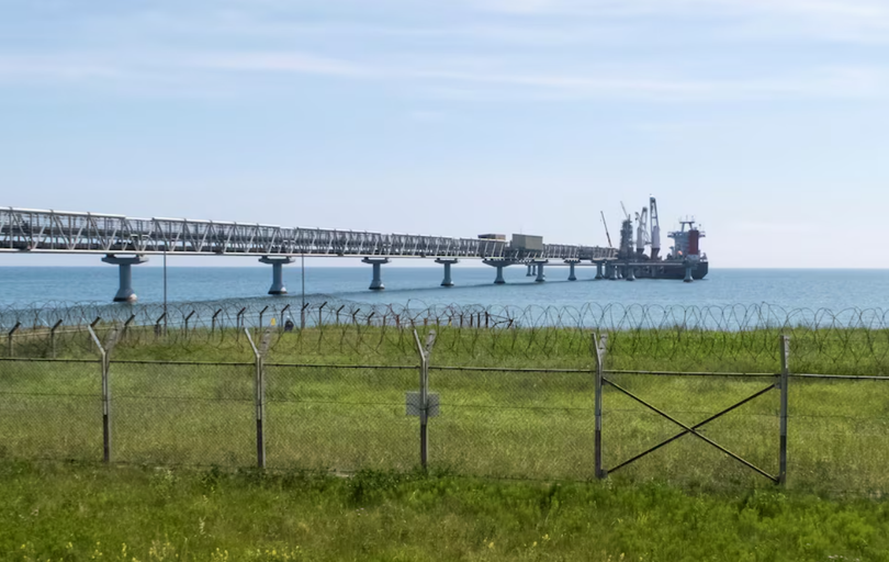 Toàn cảnh nhà máy khí hóa lỏng do Sakhalin Energy vận hành tại Prigorodnoye trên đảo Sakhalin ở Thái Bình Dương, Nga ngày 15/7/2021. Ảnh: Reuters.