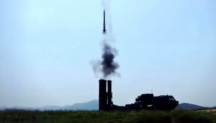 Vụ phóng tên lửa đất đối không từ hệ thống Pyongae-6 của Triều Tiên. Ảnh: MW.