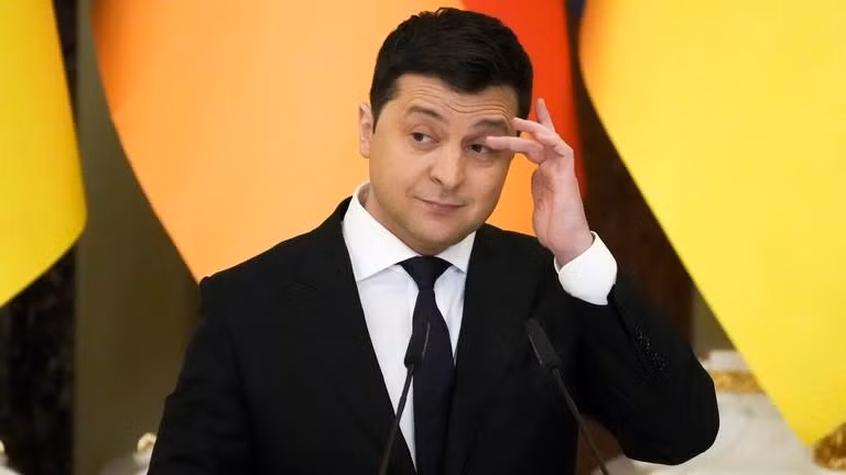 Tổng thống Ukraine Volodymyr Zelensky (Ảnh: AP)