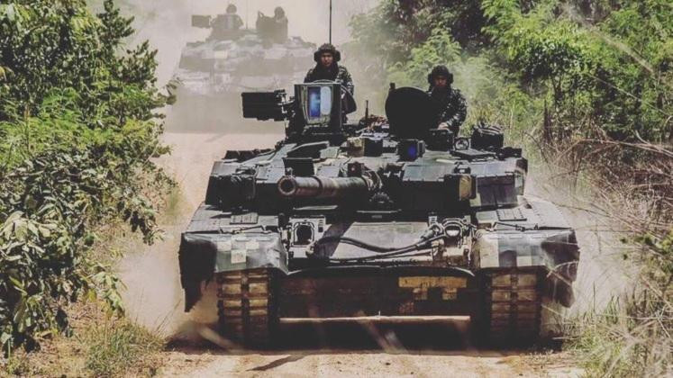 Mẫu xe tăng T-84 mà Ukraine cung cấp cho Thái Lan (Ảnh: Military Watch)