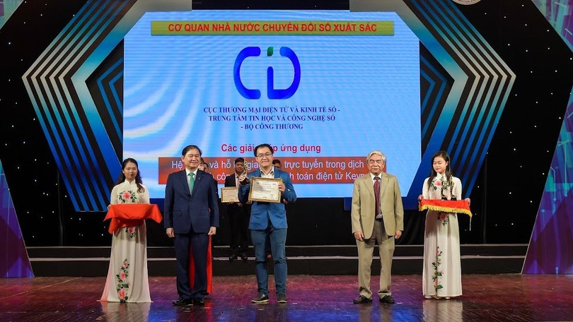 Keypay là một trong 7 sản phẩm nhà nước được trao Giải thưởng Chuyển đổi số Việt Nam 2020.