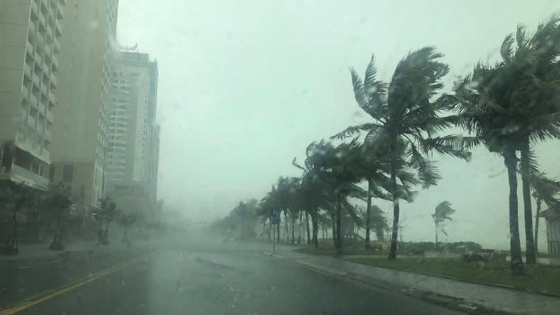 Bão số 9 gây ảnh hưởng nghiêm trọng tới các tỉnh miền Trung.