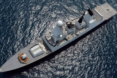 Tàu khu trục lớp Type 45 của Hải quân Hoàng gia Anh. Ảnh: MW.
