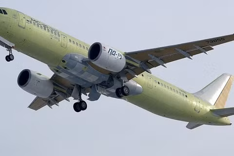 Máy bay chở khách MS-21-310 của Nga. Ảnh: MW.