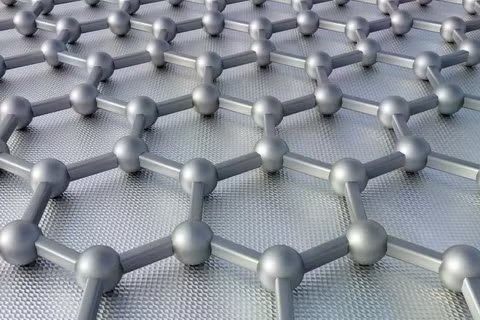 Hình ảnh 3D mô phỏng cấu trúc graphene. Ảnh minh họa: Getty.