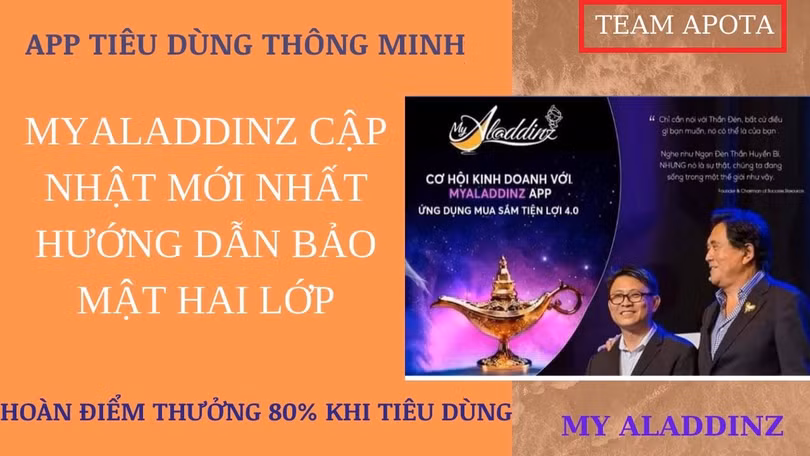 Nội dung quảng cáo tiêu dùng thông minh, hoàn 80% khi tiêu dùng của My Aladdinz của Apota đang được công an Bình Phước cảnh báo. Nội dung quảng cáo tiêu dùng thông minh, hoàn 80% khi tiêu dùng của My Aladdinz của Apota đang được công an Bình Phước cảnh báo.