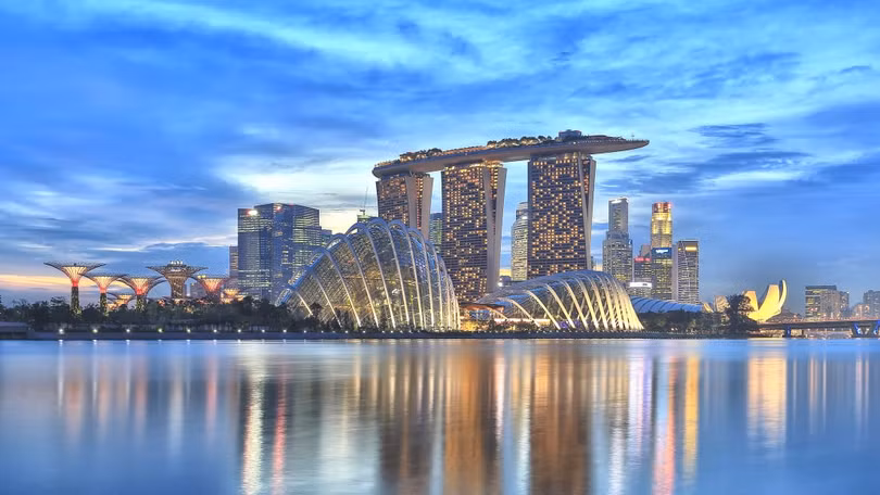 Một góc của thành phố Singapore (Ảnh CNN) Một góc của thành phố Singapore (Ảnh CNN)