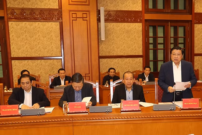 Theo báo cáo của Ban chỉ đạo, tính từ đầu nhiệm kỳ Đại hội XII của Đảng đến nay đã thi hành kỷ luật hơn 90 cán bộ thuộc diện Trung ương quản lý. Ảnh: VGP. Tính từ đầu nhiệm kỳ Đại hội XII của Đảng đến nay đã thi hành kỷ luật hơn 90 cán bộ thuộc diện Trung ương quản lý. Ảnh: VGP.