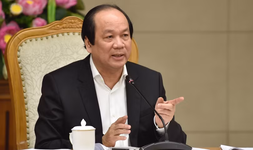 Bộ trưởng, Chủ nhiệm Văn phòng Chính phủ Mai Tiến Dũng, Người Phát ngôn của Chính phủ. Ảnh: VPCP.