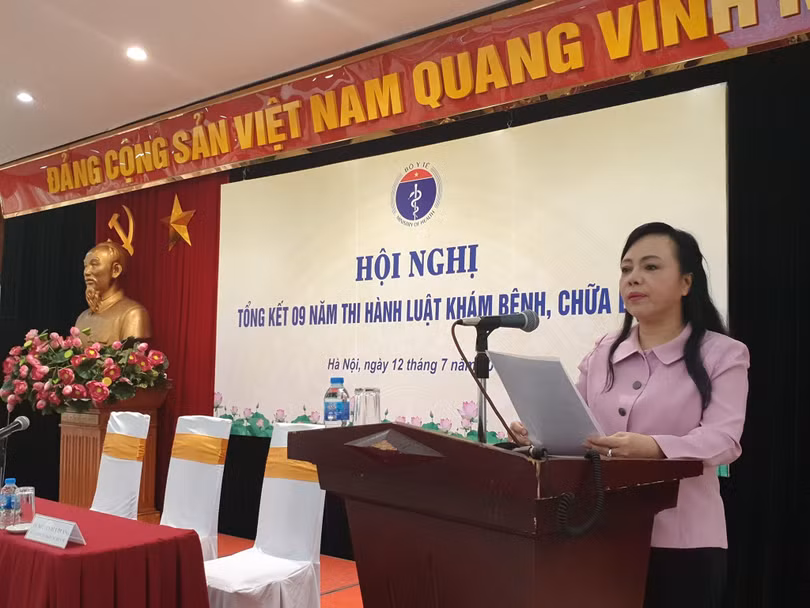Bộ trưởng Bộ Y tế Nguyễn Thị Kim Tiến chỉ đạo tại Hội nghị Bộ trưởng Bộ Y tế Nguyễn Thị Kim Tiến chỉ đạo tại Hội nghị