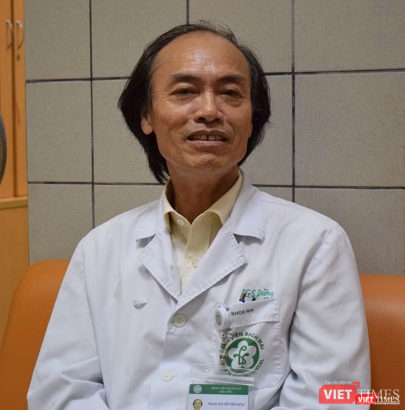 PGS.TS. Nguyễn Tiến Dũng – nguyên Trưởng Khoa Nhi, Bệnh viện Bạch Mai chia sẻ về bệnh cúm ở trẻ nhỏ. PGS.TS. Nguyễn Tiến Dũng – nguyên Trưởng Khoa Nhi, Bệnh viện Bạch Mai chia sẻ về bệnh cúm ở trẻ nhỏ.