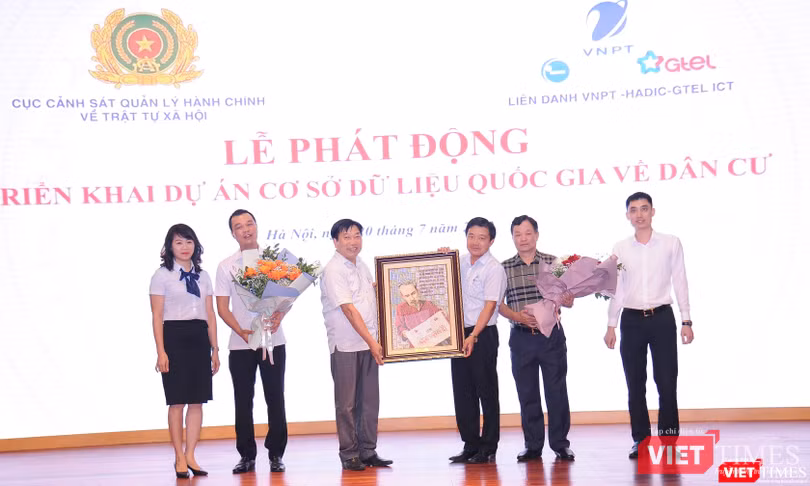 Lễ phát động triển khai dự án Cơ sở dữ liệu quốc gia về dân cư vừa diễn ra ngày 20/7.