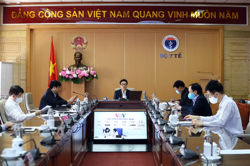 Hiện Bộ Y tế báo cáo đang làm thủ tục công nhận sinh phẩm này để đưa vào sản xuất hàng loạt. Ảnh: VGP.