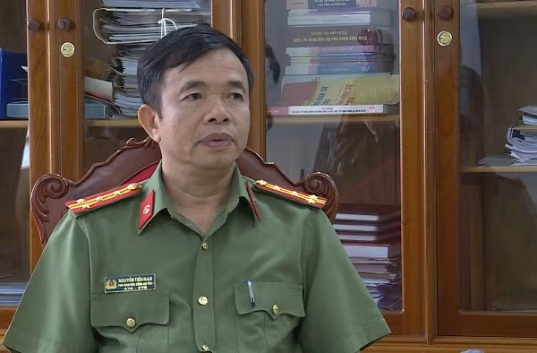 Đại tá Nguyễn Tiến Nam - Phó Giám đốc Công an tỉnh Hà Tĩnh.