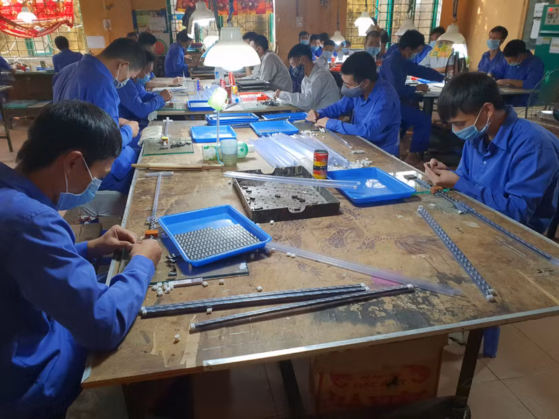 Các học viên tham gia lao động, sản xuất. Ảnh: UBQG phòng, chống AIDS và phòng, chống tệ nạn ma túy, mại dâm. Các học viên tham gia lao động, sản xuất. Ảnh: UBQG phòng, chống AIDS và phòng, chống tệ nạn ma túy, mại dâm.