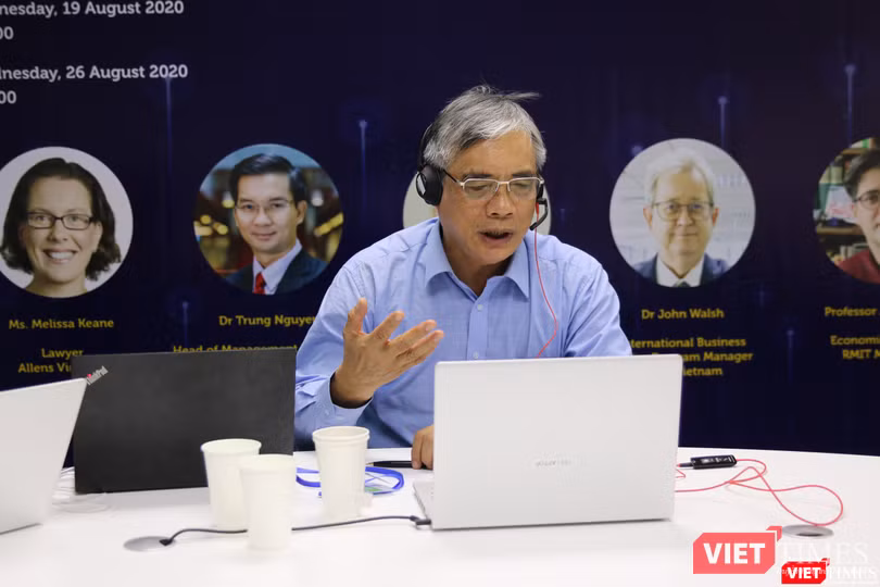 PGS.TS. Trần Đình Thiên - thành viên Tổ tư vấn Kinh tế của Chính phủ