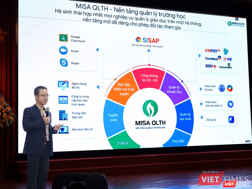 Hệ sinh thái hợp nhất mọi nghiệp vụ quản lý giáo dục MISA QLTH