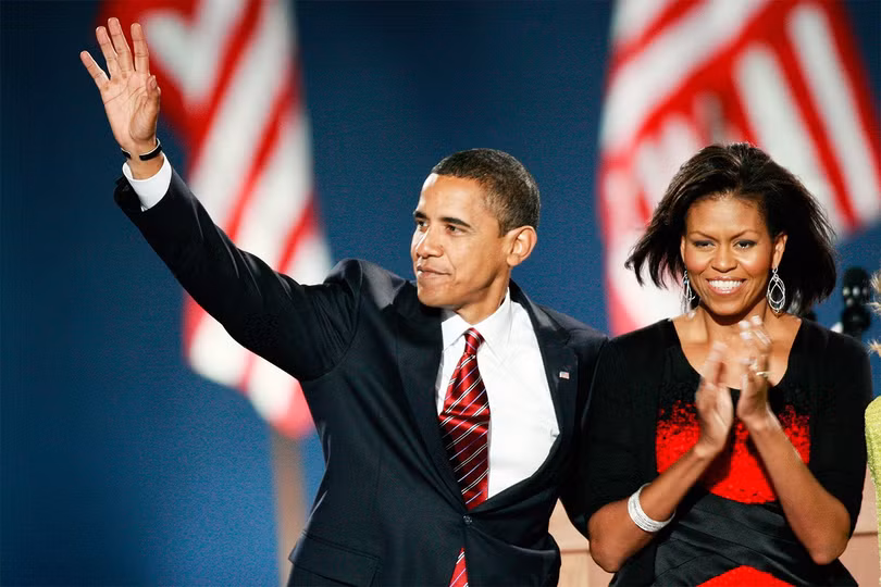 Ông bà Obama luôn giữ hình ảnh đẹp Ông bà Obama luôn giữ hình ảnh đẹp