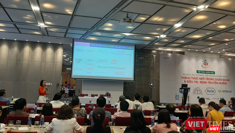 Bác sĩ Lê Phương Mai – Khoa vi sinh BV Chợ Rẫy chia sẻ báo cáo