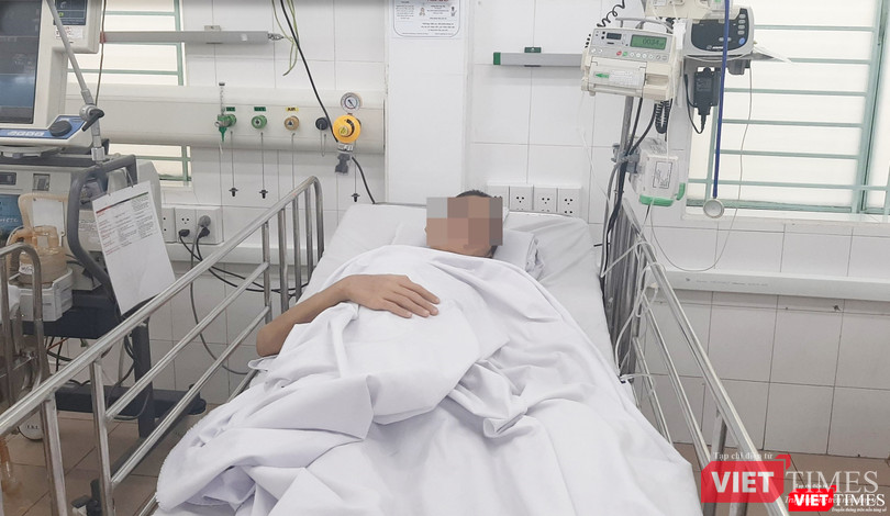 Bệnh nhân tại BV Nhi đồng 1