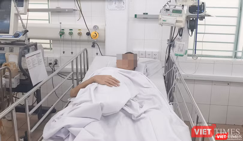 Bệnh nhân tại BV Nhi đồng 1