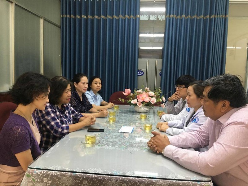 Sáng 21/11, lãnh đạo BV Từ Dũ đã có buổi tiếp xúc với lãnh đạo BV Nhi Đồng 1 về vụ nữ điều dưỡng bị người nhà bệnh nhân hành hung