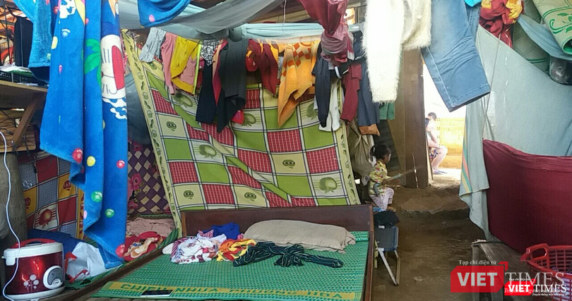 Nơi ngủ của của gia đình