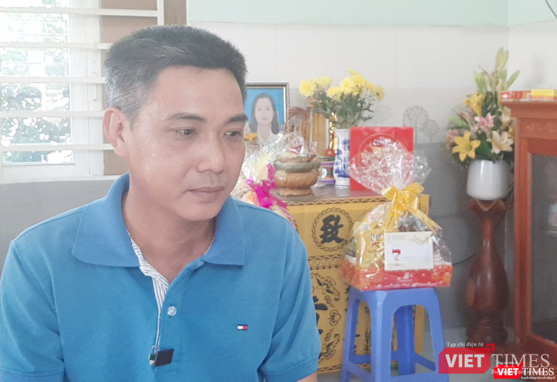 Người cha cho hay nghĩa cử của vợ ẩn chứa nhiều lời dạy đến các con hơn bất kỳ câu nói nào. Ảnh: Nguyễn Trăm