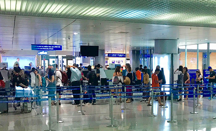 Sân bay quốc tế Tân Sơn Nhất. Ảnh minh họa: Internet