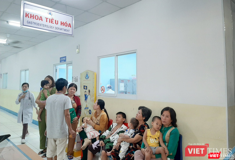 Khoa Tiêu hóa (BV Nhi đồng 1 TP.HCM) sáng 13/1