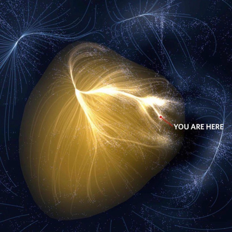 Ngân Hà cũng bị ảnh hưởng bởi cấu trúc The Great Attractor. Ảnh: Tully, R. B., Courtois Ngân Hà cũng bị ảnh hưởng bởi cấu trúc The Great Attractor. Ảnh: Tully, R. B., Courtois