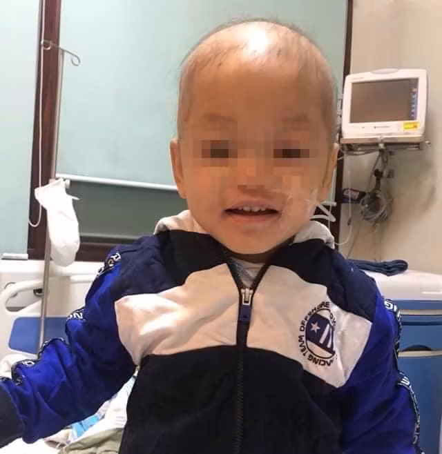 Bé T. khỏe mạnh sau ca ghép tủy thành công. Ảnh: BVCC Bé T. khỏe mạnh sau ca ghép tủy thành công. Ảnh: BVCC