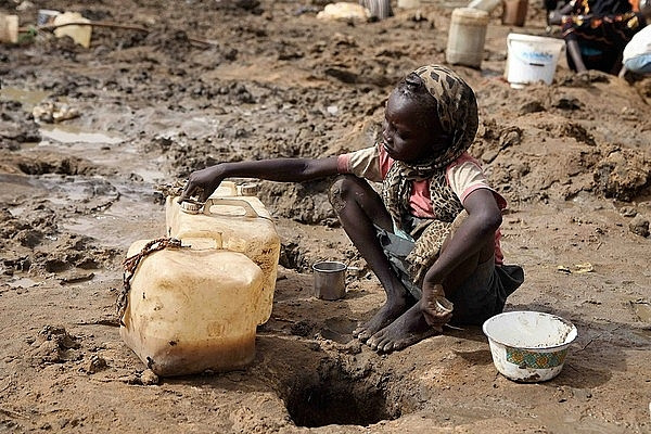 nguoi dan khong co nuoc de sinh hoat