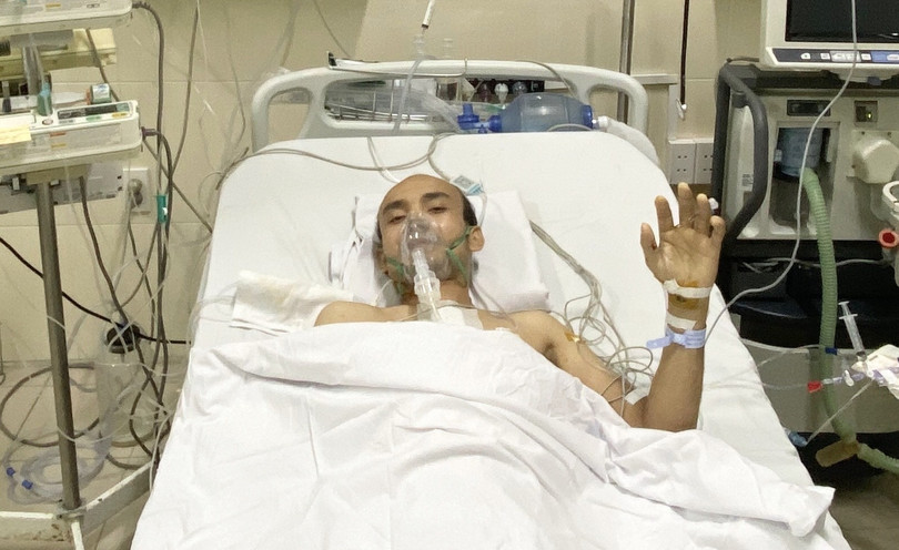 Bệnh nhân N.Q.T được hồi sinh sự sống nhờ ghép tim. Ảnh: BVCC Bệnh nhân N.Q.T được hồi sinh sự sống nhờ ghép tim. Ảnh: BVCC