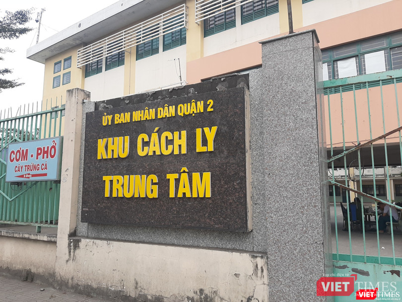 Khu cách ly tập trung quận 2 TP.HCM