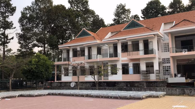 Kcách ly tập trung của thành phố tại huyện Cần Giờ mới đưa vào hoạt động ngày 09/03. Ảnh: SYT