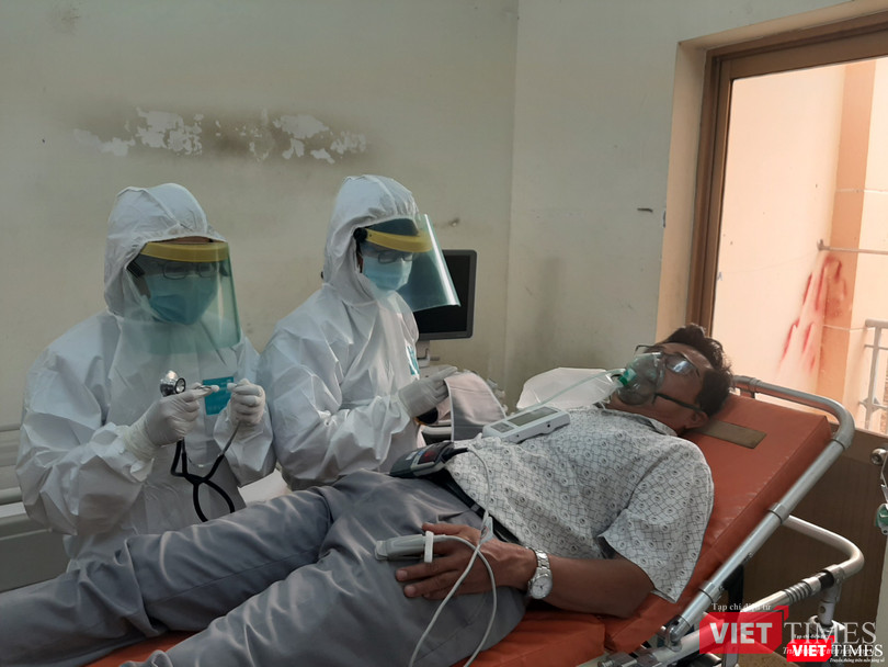 Diễn tập cấp cứu bệnh nhân tại BV Dã chiến Củ Chi (TP.HCM). Ảnh: N.T Diễn tập cấp cứu bệnh nhân tại BV Dã chiến Củ Chi (TP.HCM). Ảnh: N.T