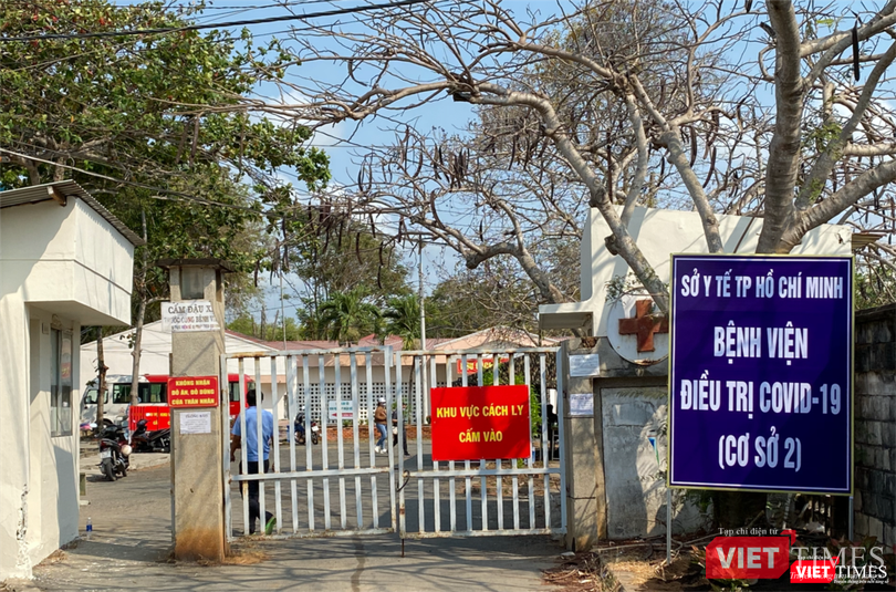 Cơ sở 2 của BV điều trị COVID-19 tại Cần Giờ với quy mô 300 giường. Ảnh: SYT