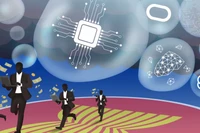 Các công ty khởi nghiệp AI tại Đông Nam Á đang gấp rút đạt được lợi nhuận để đảm bảo tồn tại nếu bong bóng đầu tư trong lĩnh vực này vỡ. Ảnh: Nikkei Asia.