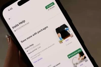 Ứng dụng Insta Help đã ghi nhận 1,61 triệu đơn đặt hàng trong quý vừa qua. Ảnh: Nikkei Asia.