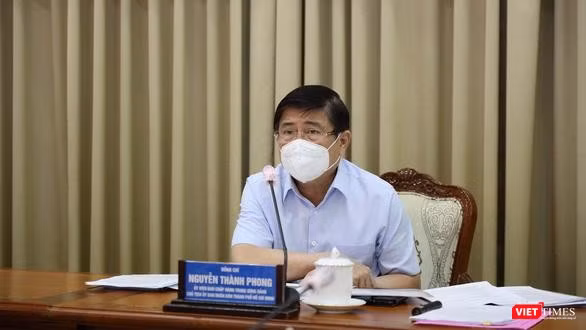 Chủ tịch UBND TP.HCM Nguyễn Thành Phong - Ảnh: TTBC