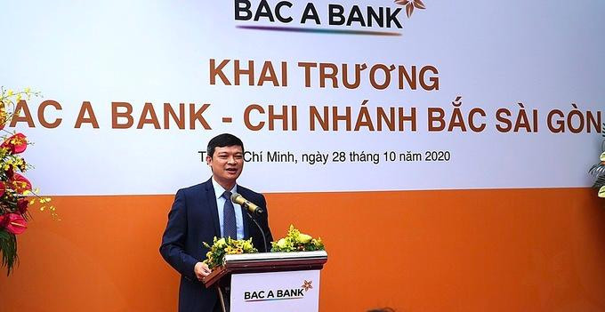 Ông Nguyễn Việt Hanh - Phó tổng giám đốc ngân hàng Bắc Á phát biểu tại sự kiện. Ảnh: Ngân hàng Bắc Á.