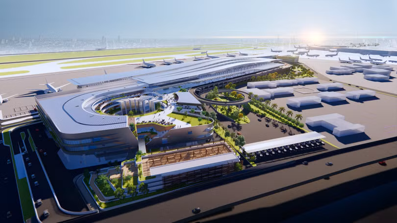 Phối cảnh nhà ga T3 sân bay Tân Sơn Nhất (Ảnh: ACV)