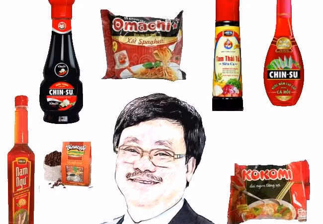 Masan Consumer nổi tiếng với các dòng sản phẩm như nước mắm Chinsu, Nam Ngư, nước tương Chinsu, mì Omachi...