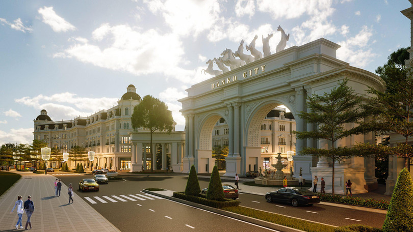 Phối cảnh dự án Danko City tại Thái Nguyên (Nguồn: Danko Group)