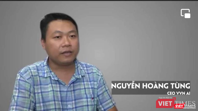 Tổng Giám đốc VVN AI Nguyễn Hoàng Tùng.