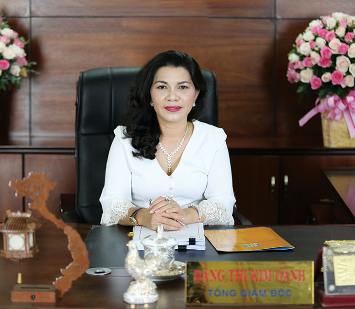 Bà Đặng Thị Kim Oanh - Tổng Giám đốc Kim Oanh Group