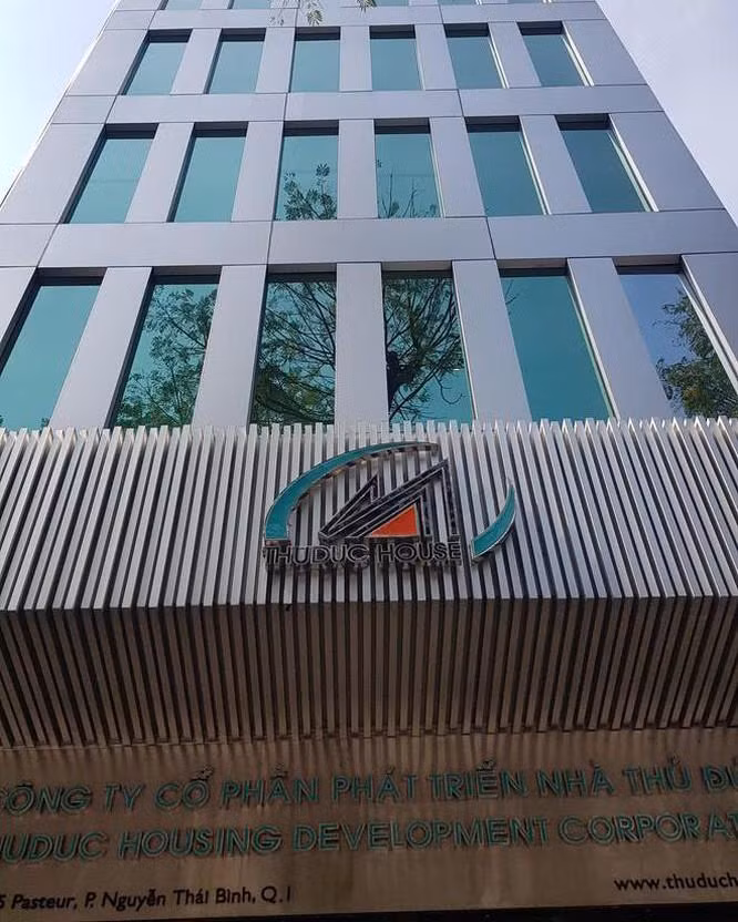 Trụ sở công ty CP Phát triển nhà Thủ Đức (Ảnh: Thanh Niên)