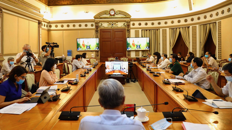 Phiên họp thường kỳ Chính phủ sáng ngày 2/3 (Ảnh: TTBC) 
